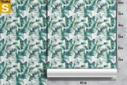 Carta da Parati Design e Stili Flora e Fauna Foglie Natura Tropicale