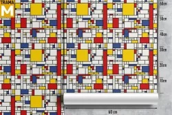 Geometric Stripes and Waves Wallpaper Decorations and Patterns