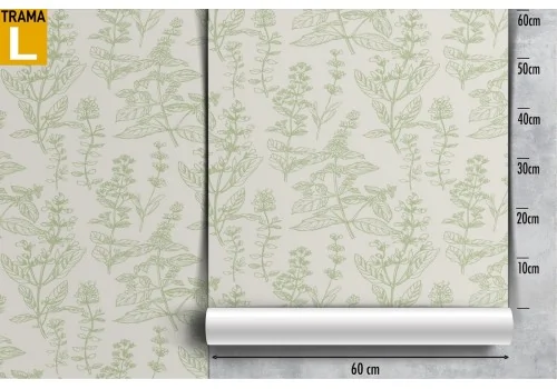 Wallpaper nature vintage stylized leaves. 2