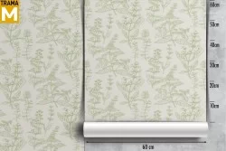 Carta da Parati Foglie Natura