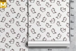 Wallpaper Decorations and Animal Bird Fantasy Patterns