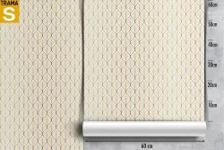 Carta da Parati Flora e Fauna Design e Stili Luxury Natura Foglie Stilizzata