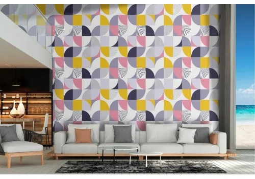 Vintage Geometric Wallpaper 2