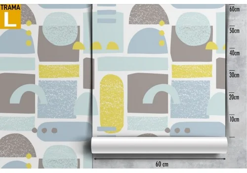 Children's wallpaper abstract fantasy design. 2