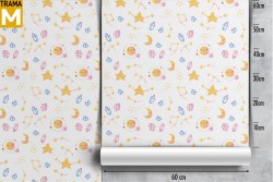 Carta da Parati Decorazioni e Pattern Spazio e Pianeti