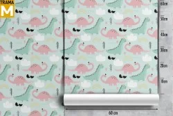 Carta da Parati Decorazioni e Pattern Personaggi e Cartoni Animali uccelli