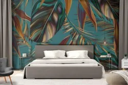 Tropical Nature Leaves Wallpaper