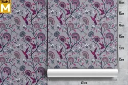 Tropical Nature Animals Flowers Wallpaper