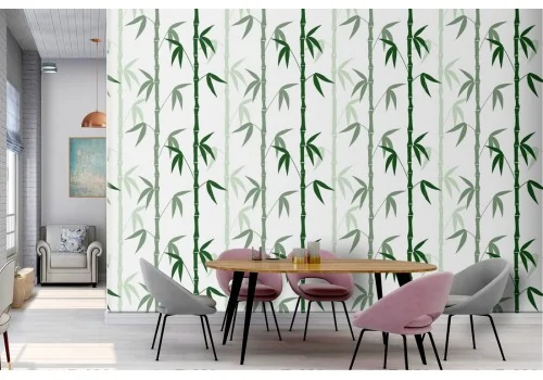 Bamboo nature decoration wallpaper.