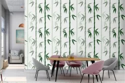 Carta da Parati decorazione natura bambù.