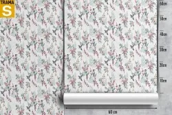 Carta da Parati Design e Stili Flora e Fauna Fiori Natura