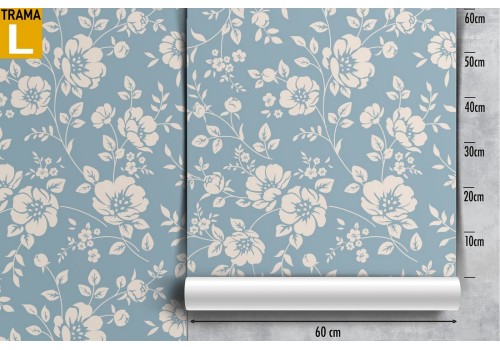 Wallpaper decoration vintage nature flowers. 2