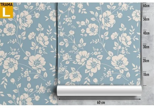 Wallpaper decoration vintage nature flowers. 2