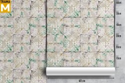 Vintage Tile Wallpaper