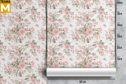 Vintage Nature Flowers Wallpaper