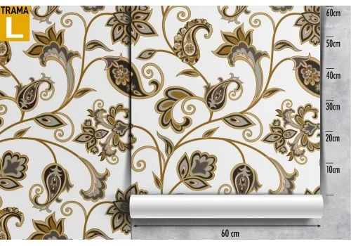 Carta da Parati decorazione natura vintage inglese. 2