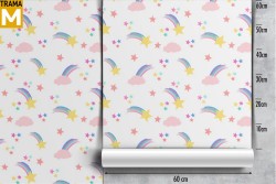 Carta da Parati Decorazioni e Pattern Spazio e Pianeti