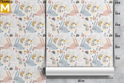 Carta da Parati Animali uccelli Decorazioni e Pattern