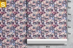 Wallpaper Design and Styles Abstract Tropical Nature Vintage