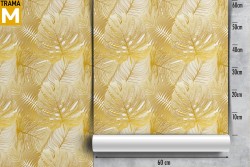 Carta da Parati Foglie Luxury Tropicale