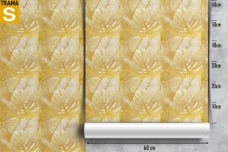 Carta da Parati Design e Stili Flora e Fauna Foglie Luxury Tropicale