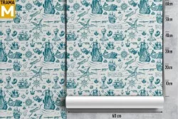 Wallpaper Decorations and Fantasy Pirate Patterns