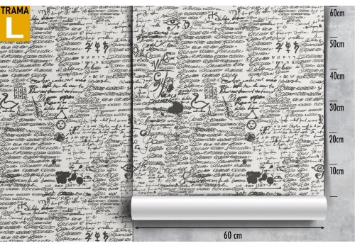 Wallpaper decoration symbols and writings. 2