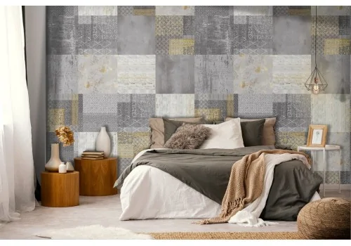 Wallpaper surface tile pattern.