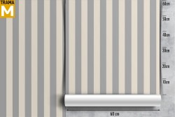 Wallpaper Decorations and Vintage Stripes and Waves Pattern