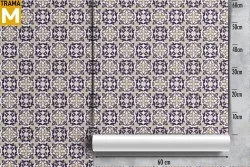 Vintage Tile Wallpaper