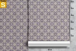 Wallpaper Design and Styles Surfaces and Textures Vintage Tiles