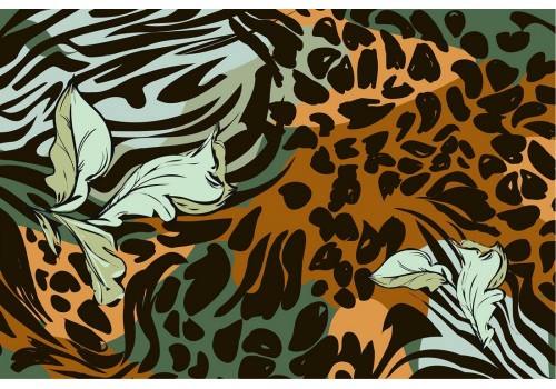 Vintage savannah camo wallpaper.