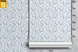 Carta da Parati Design e Stili Flora e Fauna Foglie Stilizzata Natura