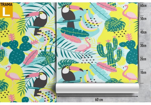 Tropical nature abstract decoration wallpaper. 2