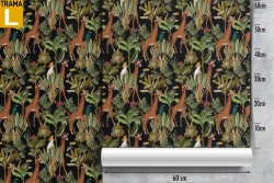 Wallpaper nature animals tropical forest.