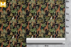 Tropical Animals Trees Wallpaper