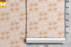 Carta da Parati Fiori Natura Stilizzata