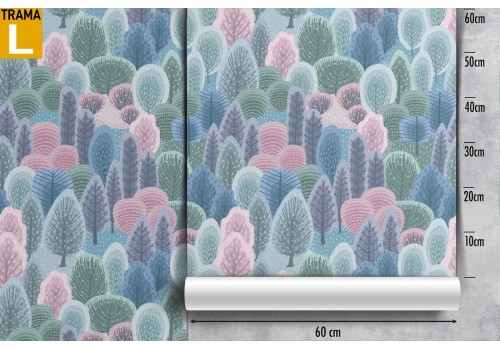 Abstract nature wallpaper vintage tree pattern. 2