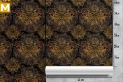 Stylized Vintage Animal Wallpaper