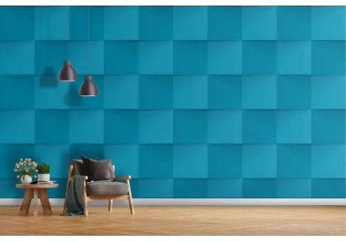 3D Geometric Pattern Wallpaper.