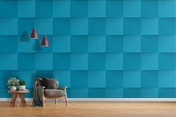 3D Geometric Pattern Wallpaper.