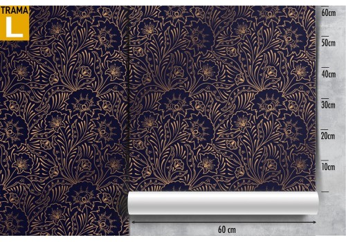 Natural wallpaper pattern with stylized luxury flowers. 2