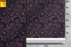 Natural wallpaper pattern with stylized luxury flowers.