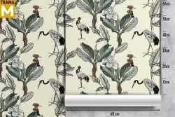 Carta da Parati animali Natura Tropicale