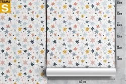 Children's Wallpaper Decorations and Patterns Stripes and Polka dots Space and Planets