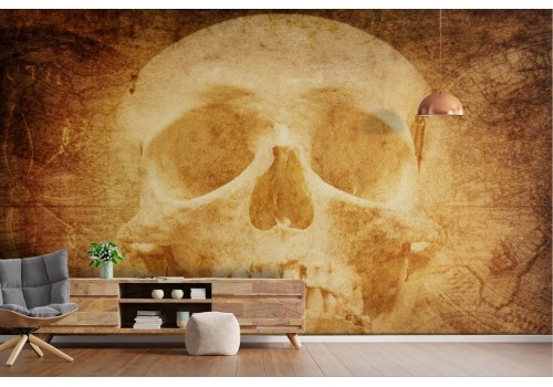 Dark horror skull wallpaper