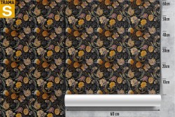 Wallpaper Design and Styles Flora and Fauna Animals Flowers Nature Oriental Zen