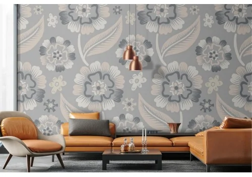 Nature wallpaper abstract flower pattern.