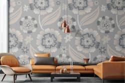 Nature wallpaper abstract flower pattern.