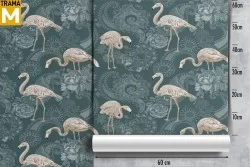 Abstract Tropical Nature Animal Wallpaper